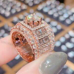 Nhẫn nam kim cương